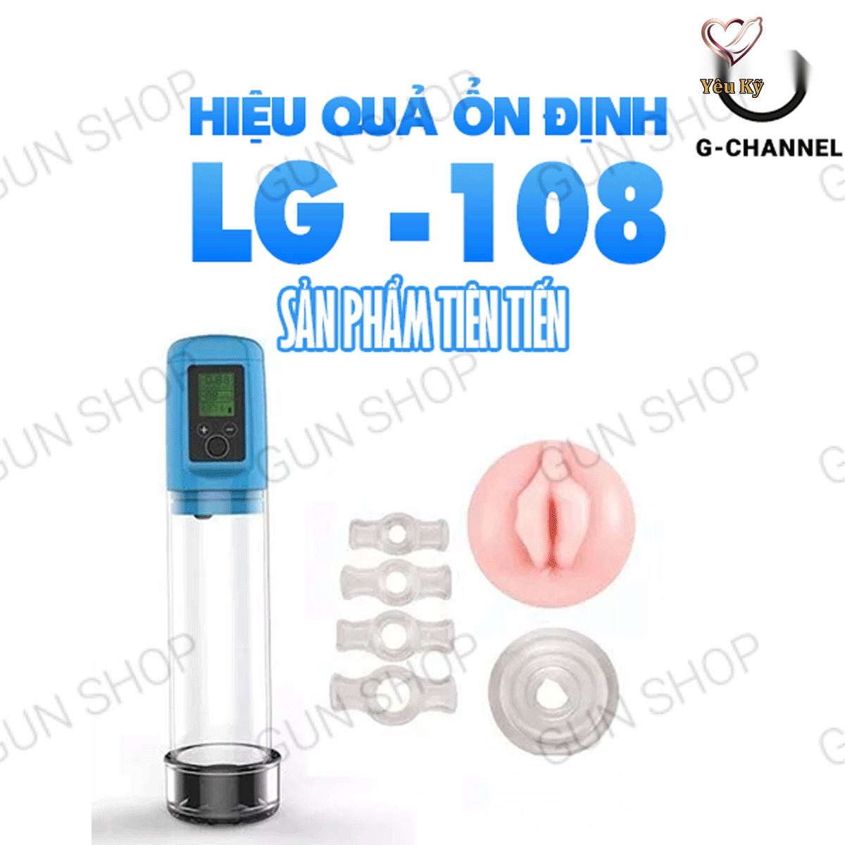 Máy tập tăng kích thước dương vật tự động Louge LG-108 - Ảnh 3
