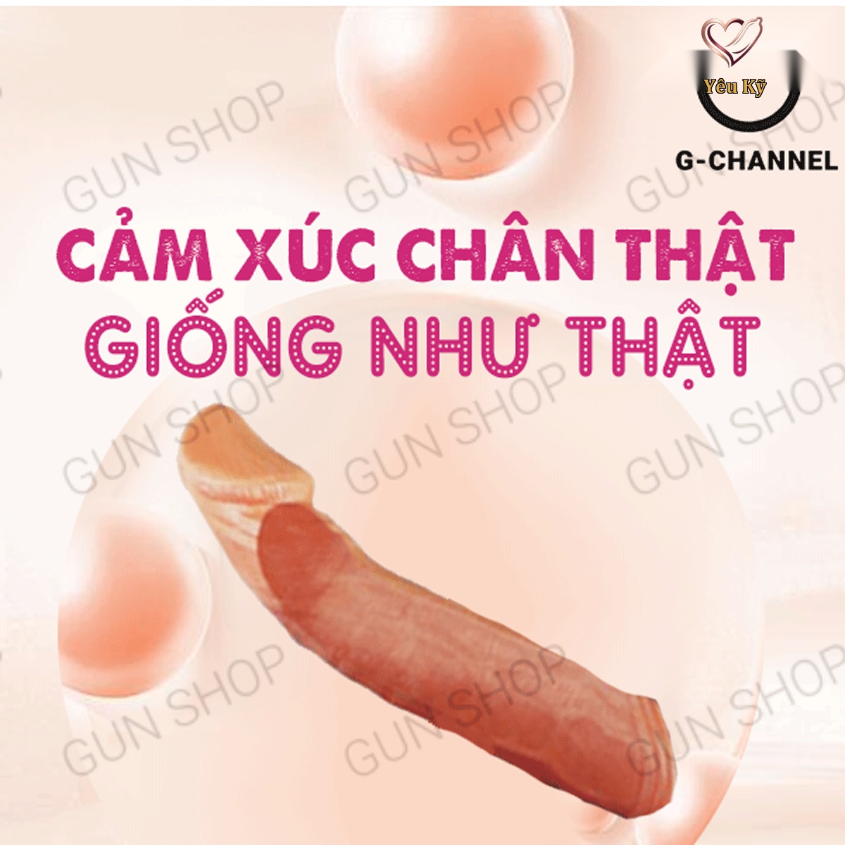 Bao cao su đôn dên Baile Big Man tăng 5cm - Ảnh 3