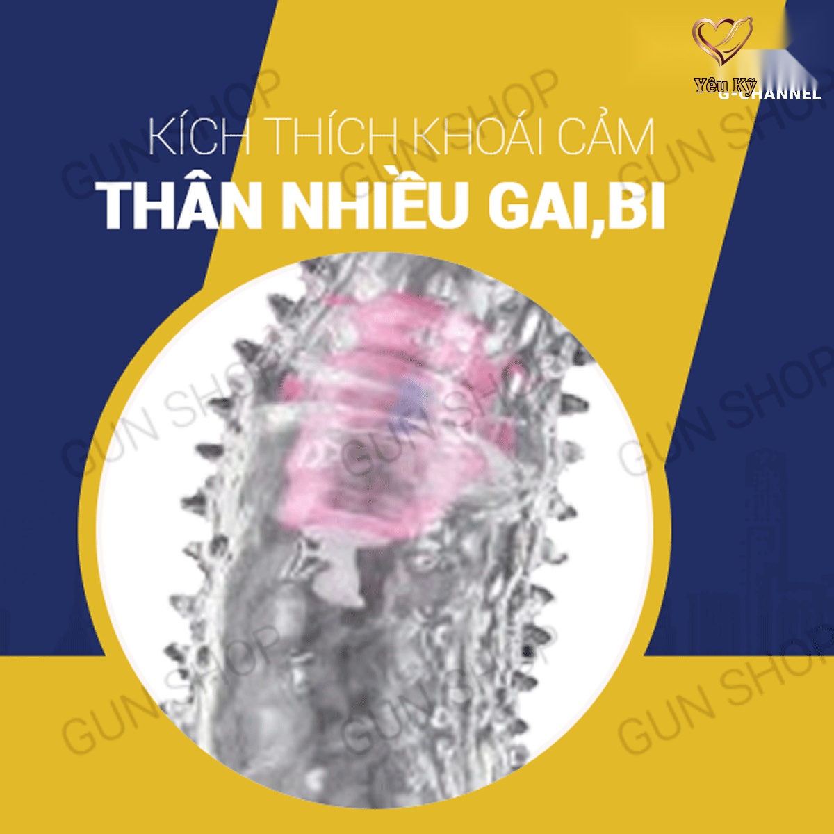 Bao cao su đôn dên rung gốc Baile Braveman - Ảnh 4