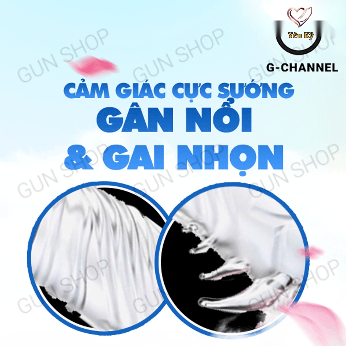 Bao cao su đôn dên rung Baile Sleeve Cock Ring - Ảnh 3