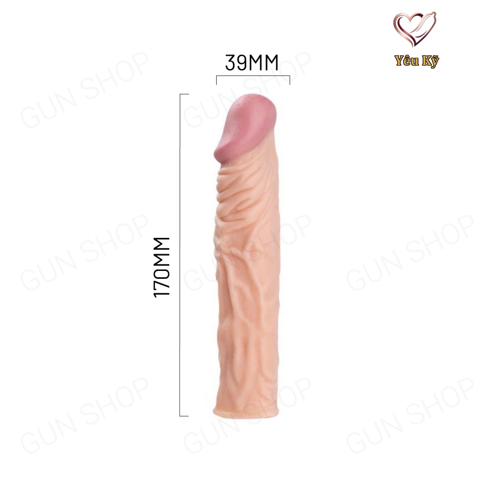 Bao cao su đôn dên Baile Big Man tăng 5cm - Ảnh 2