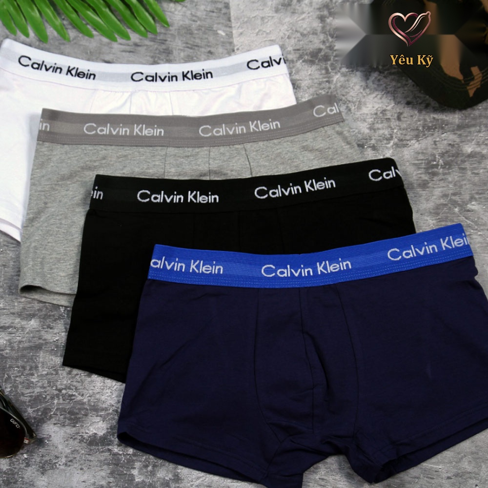 Quần lót Boxer Calvin Klein chính hãng - Trắng - Ảnh 3