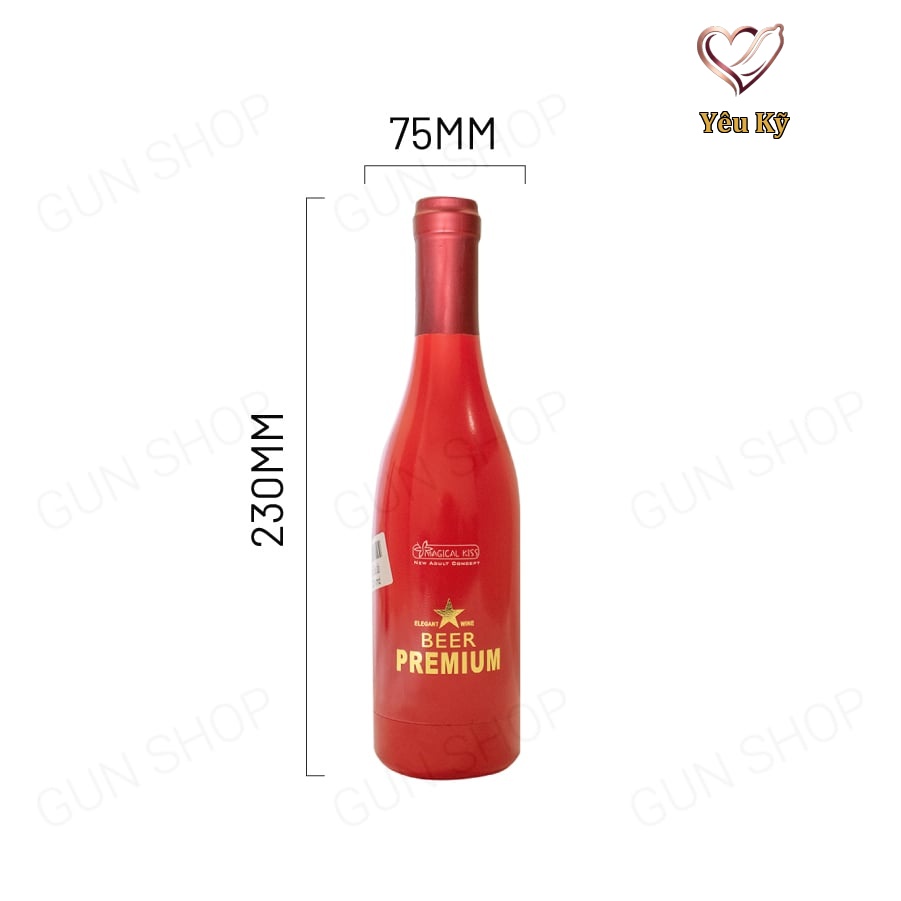 Âm đạo giả Magical Kiss Beer Premium Red - Ảnh 2