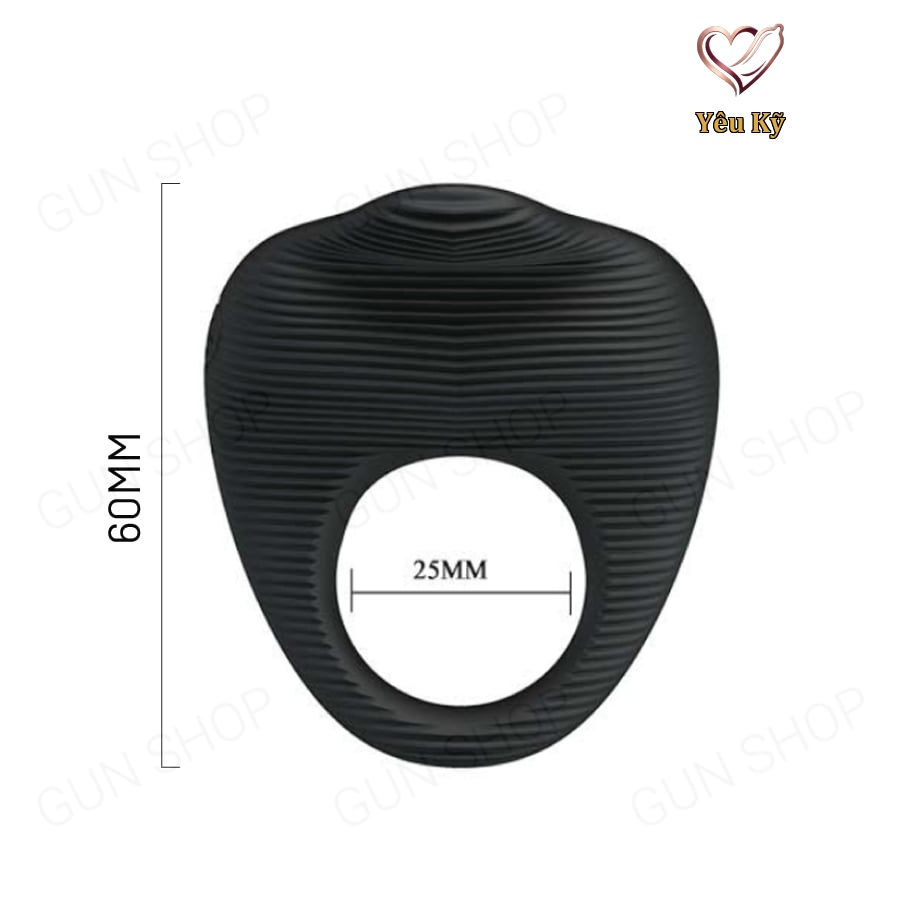 Vòng rung tăng khoái cảm Pretty Love Thimble - Ảnh 2
