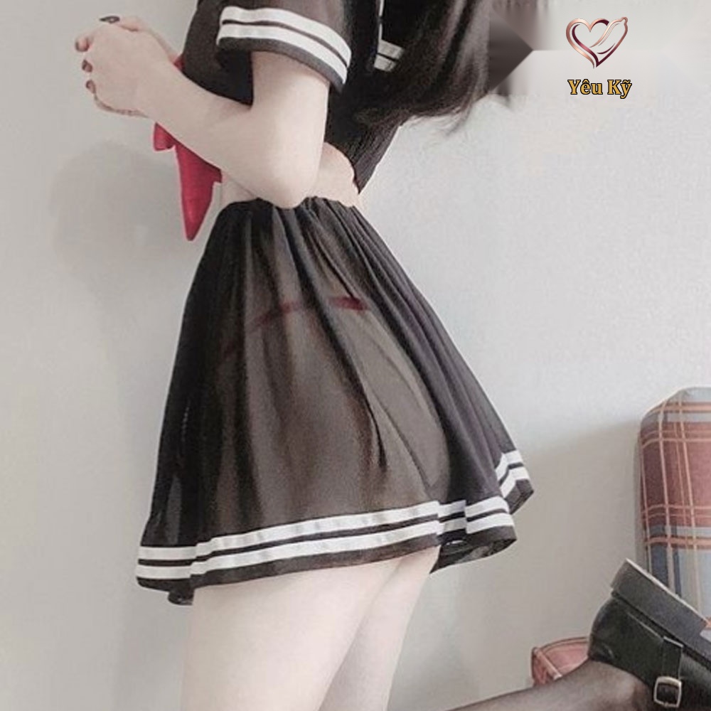 Thời trang sexy cosplay nữ sinh kèm nội y NS03 - Ảnh 2