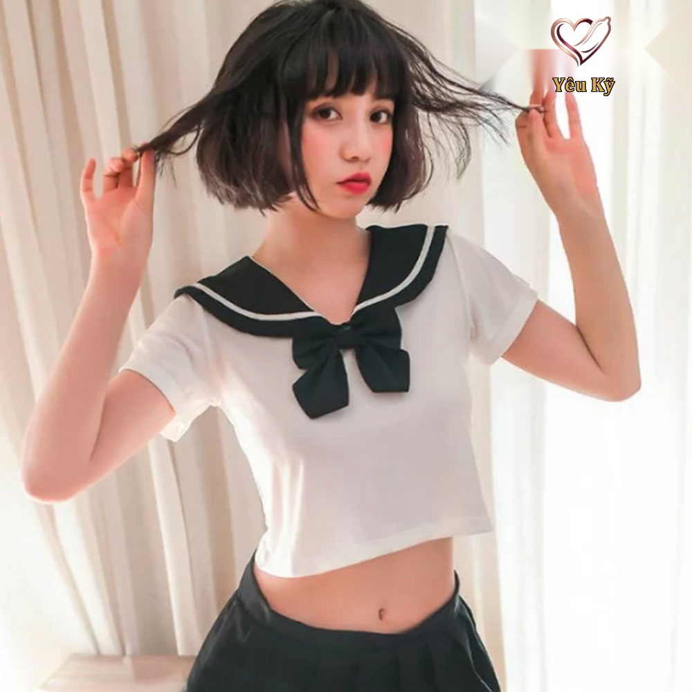 Thời trang sexy cosplay nữ sinh cực phẩm NS31 - Ảnh 2