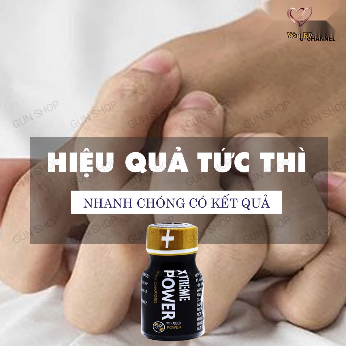 Chai hít tăng khoái cảm Popper PWD USA Xtreme Power - Chai 10ml - Ảnh 3