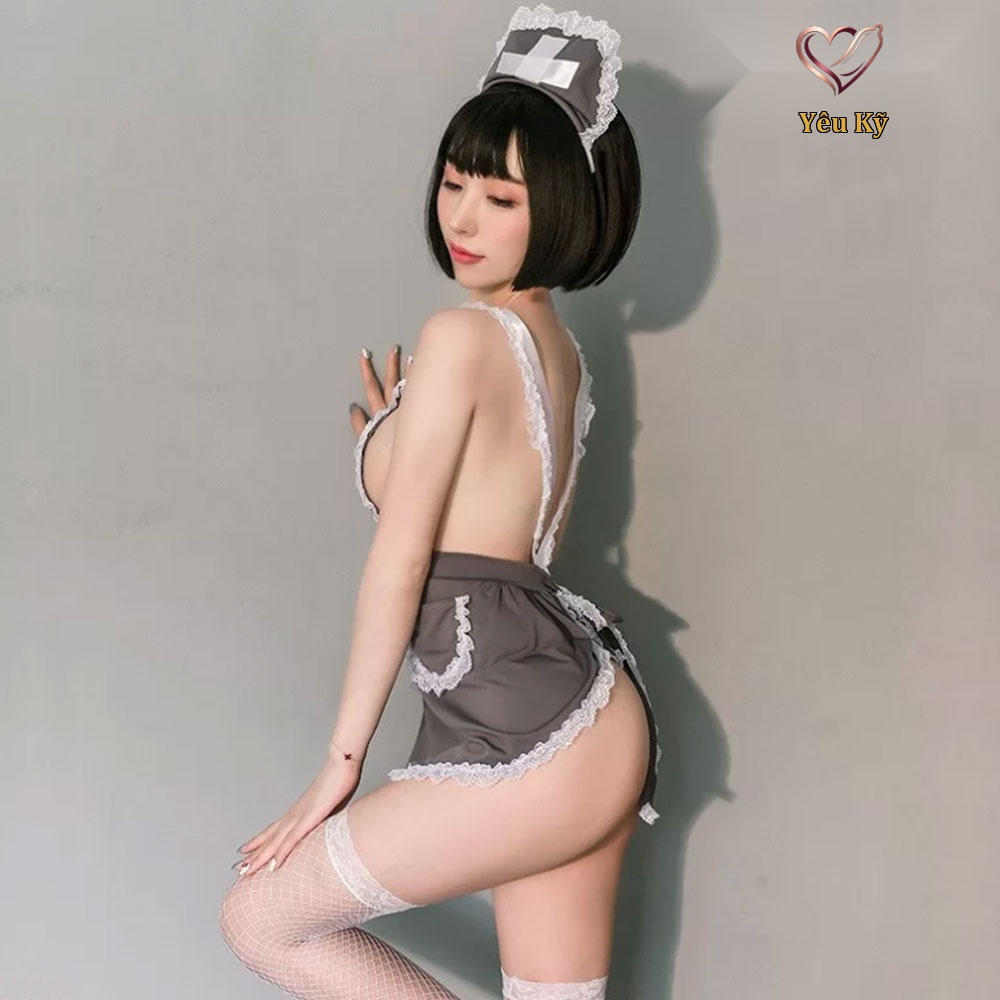 Thời trang sexy cosplay nữ y tá gợi cảm YT04 - Ảnh 2