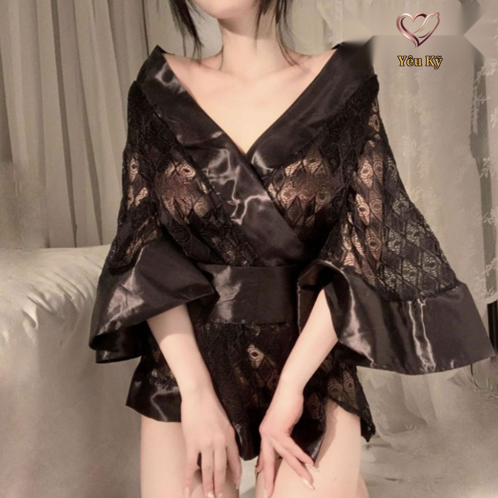 Thời trang sexy cosplay Kimono Nhật Bản KMN02 - Ảnh 2