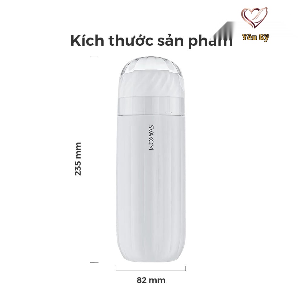 Âm đạo giả đa năng Svakom Sam Neo Trắng - Ảnh 2