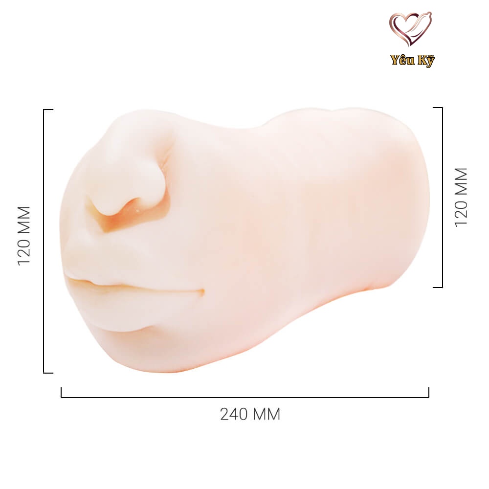Miệng & âm đạo giả kèm hậu môn Jiuai Sanjo Sakurako 930g - Ảnh 2