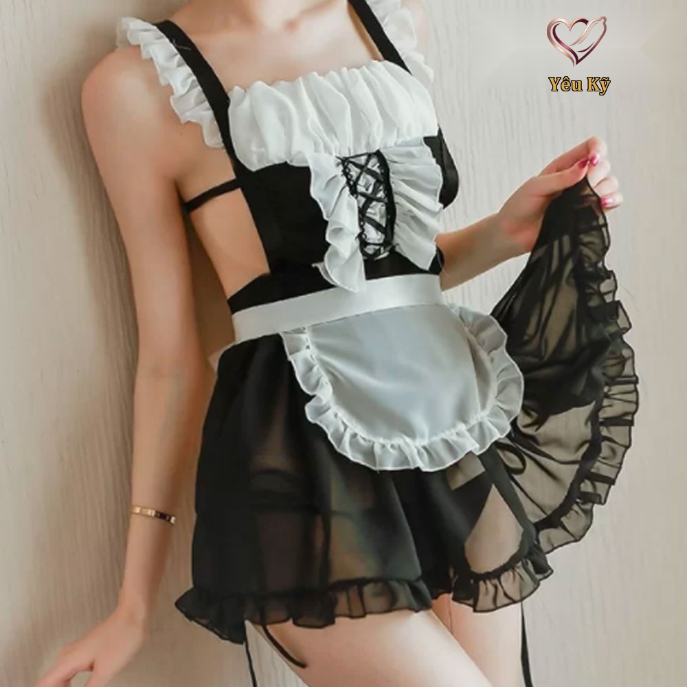 Thời trang sexy cosplay cô giúp việc nóng bỏng HG14 - Ảnh 2