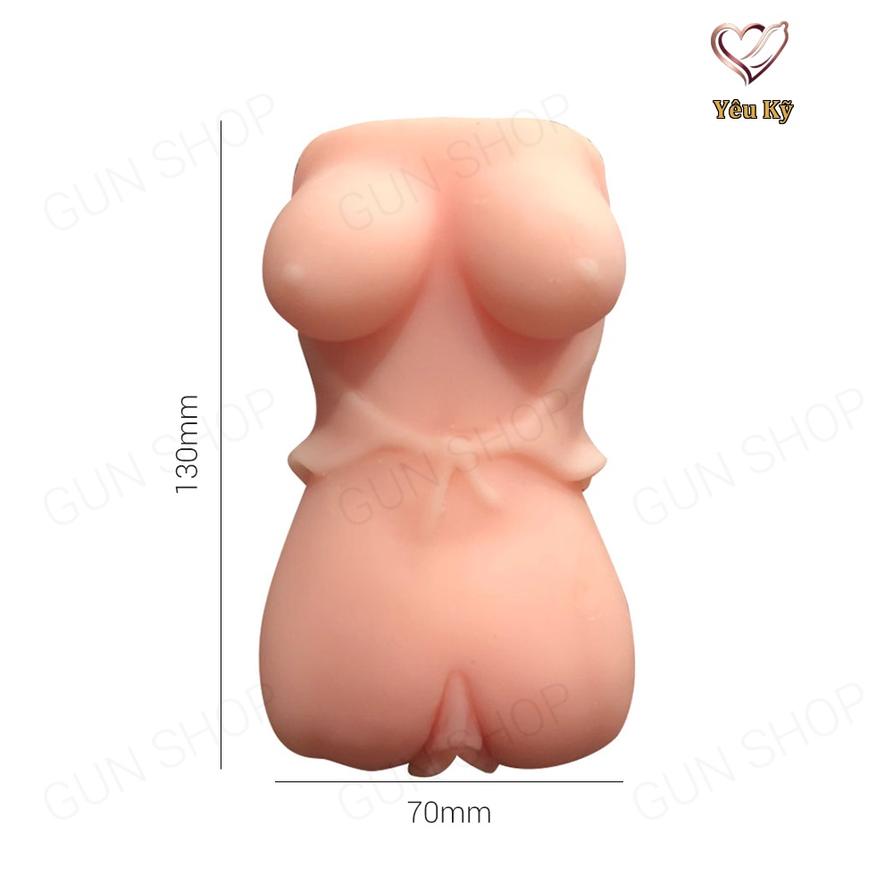 Ngực giả & âm đạo giả silicon Jiuai 06 445g - Ảnh 2