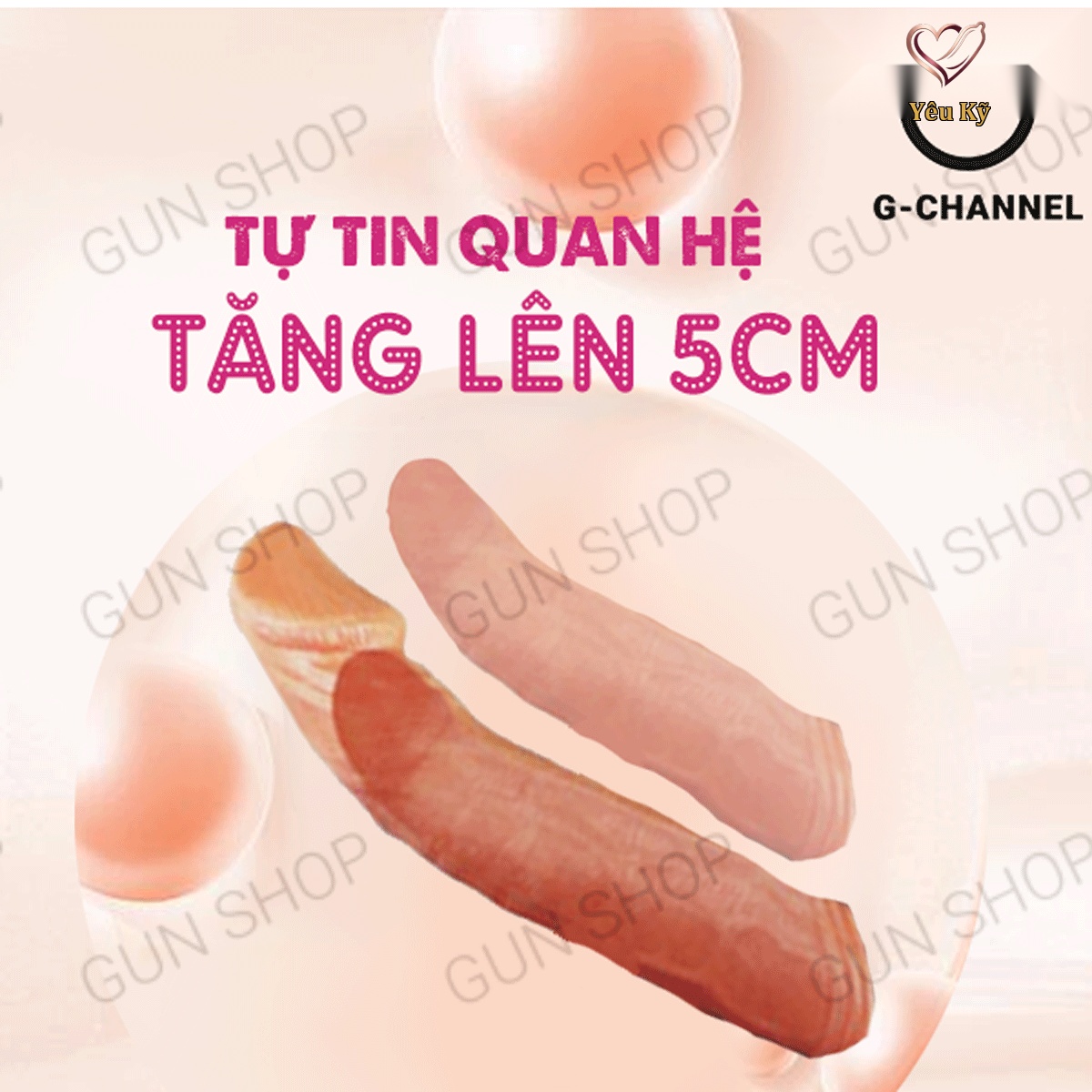 Bao cao su đôn dên Baile Big Man tăng 5cm - Ảnh 5