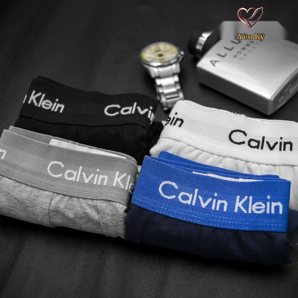 Quần lót Boxer Calvin Klein chính hãng - Đen - Ảnh 5