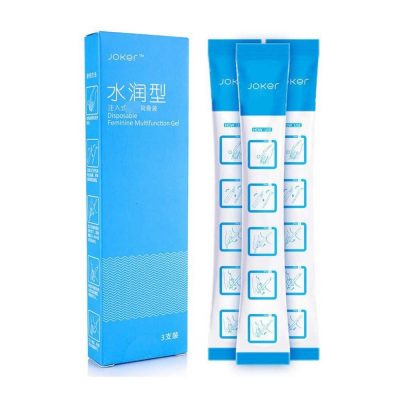 Gel bôi trơn ống bơm Joker màu xanh - Dưỡng ẩm, không mùi - Hộp 3 ống