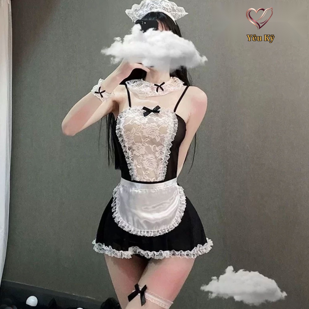 Thời trang sexy cosplay hầu gái siêu cưng HG24 - Ảnh 3