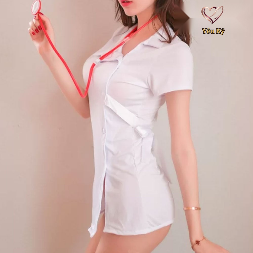 Thời trang sexy cosplay nữ y tá gợi cảm YT01 - Ảnh 3