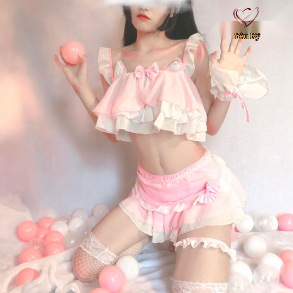Thời trang sexy cosplay nàng mèo siêu dễ thương NM01 - Ảnh 3