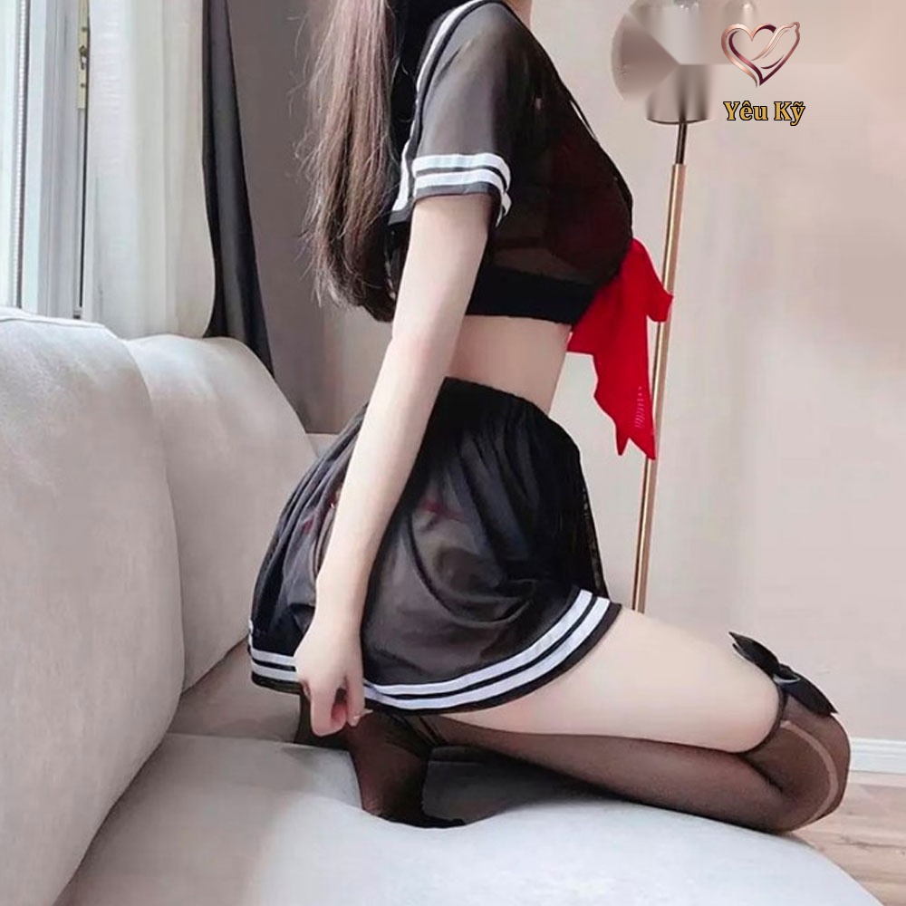 Thời trang sexy cosplay nữ sinh kèm nội y NS03 - Ảnh 4