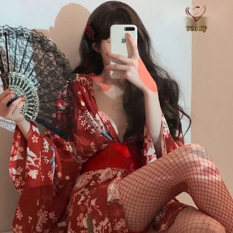 Thời trang sexy cosplay Kimono Nhật Bản