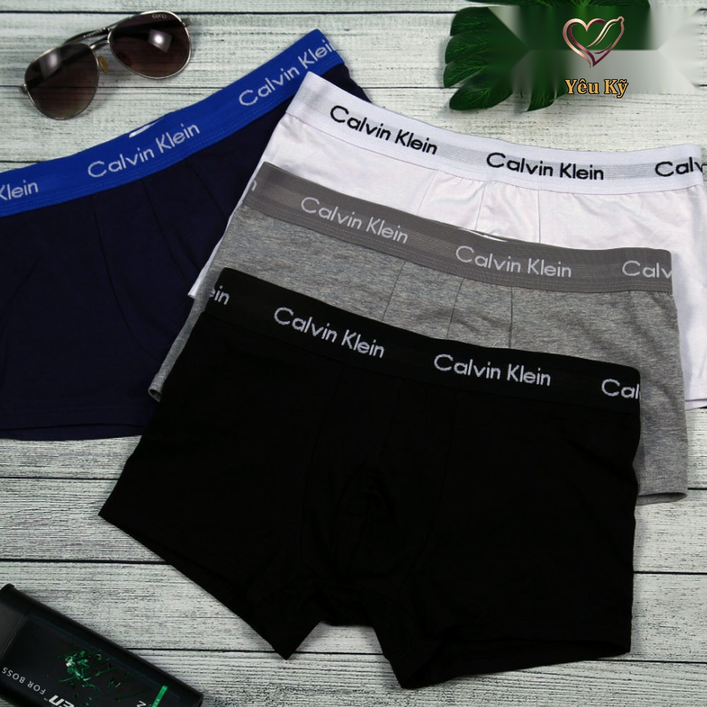 Quần lót Boxer Calvin Klein chính hãng - Đen - Ảnh 6