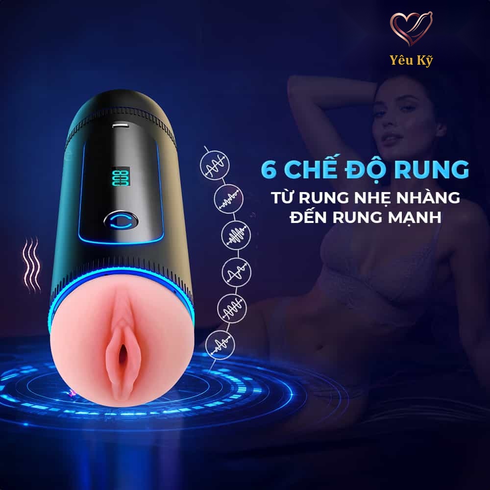 Âm đạo giả 2 đầu Jiuai Jiba Pro - Ảnh 6