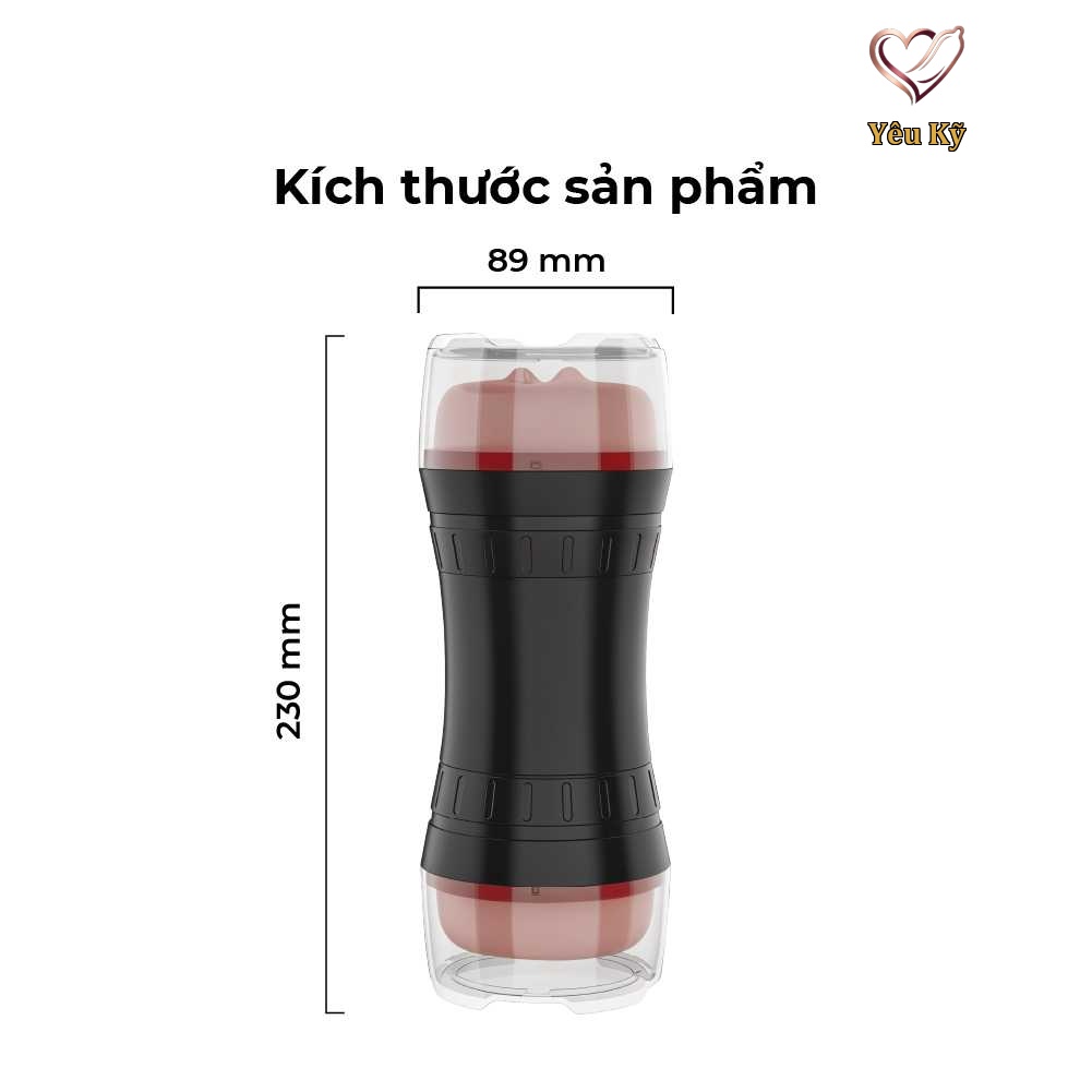 Âm đạo giả 2 đầu Shelly Play Crystal - Ảnh 2