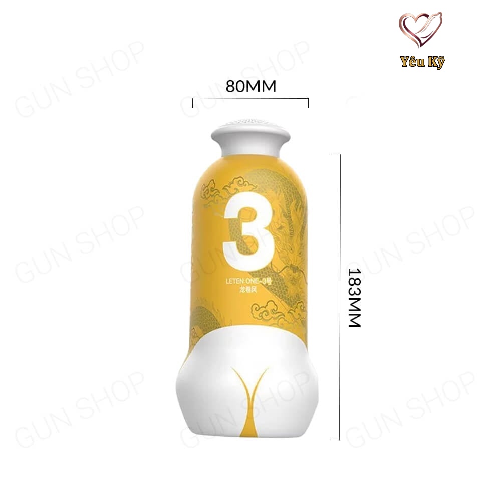 Âm đạo giả Leten One 3 Yellow - Ảnh 2