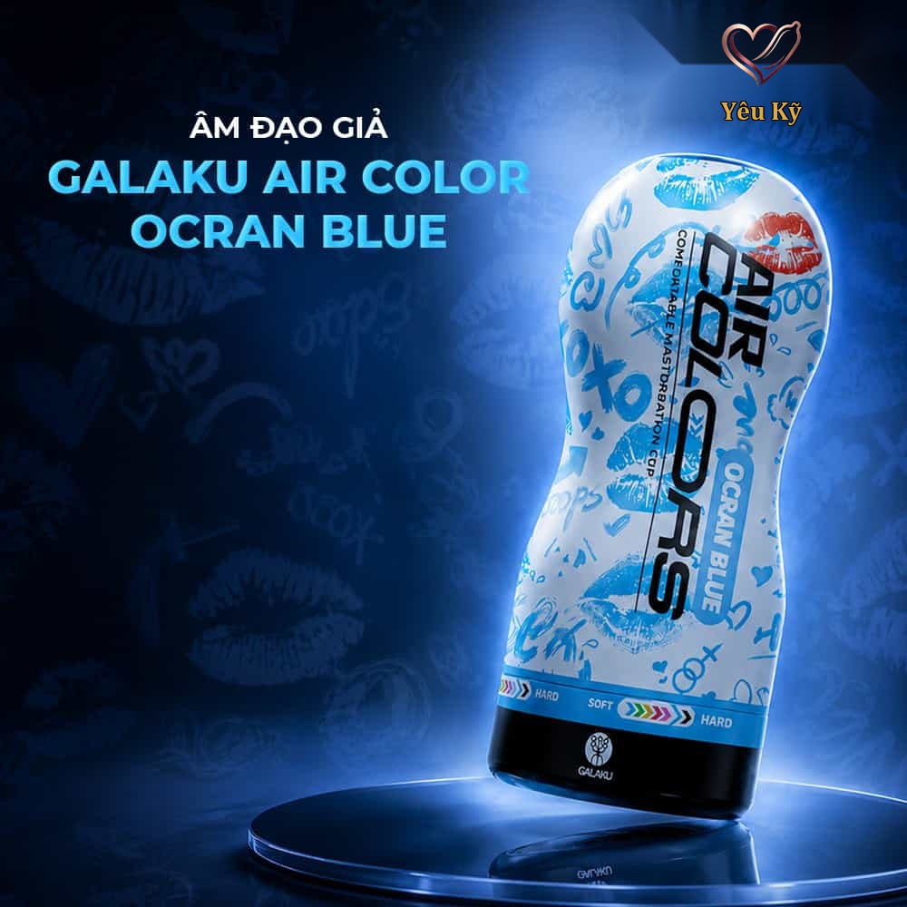 Âm đạo giả Galaku Air Color Ocran Blue - Ảnh 3