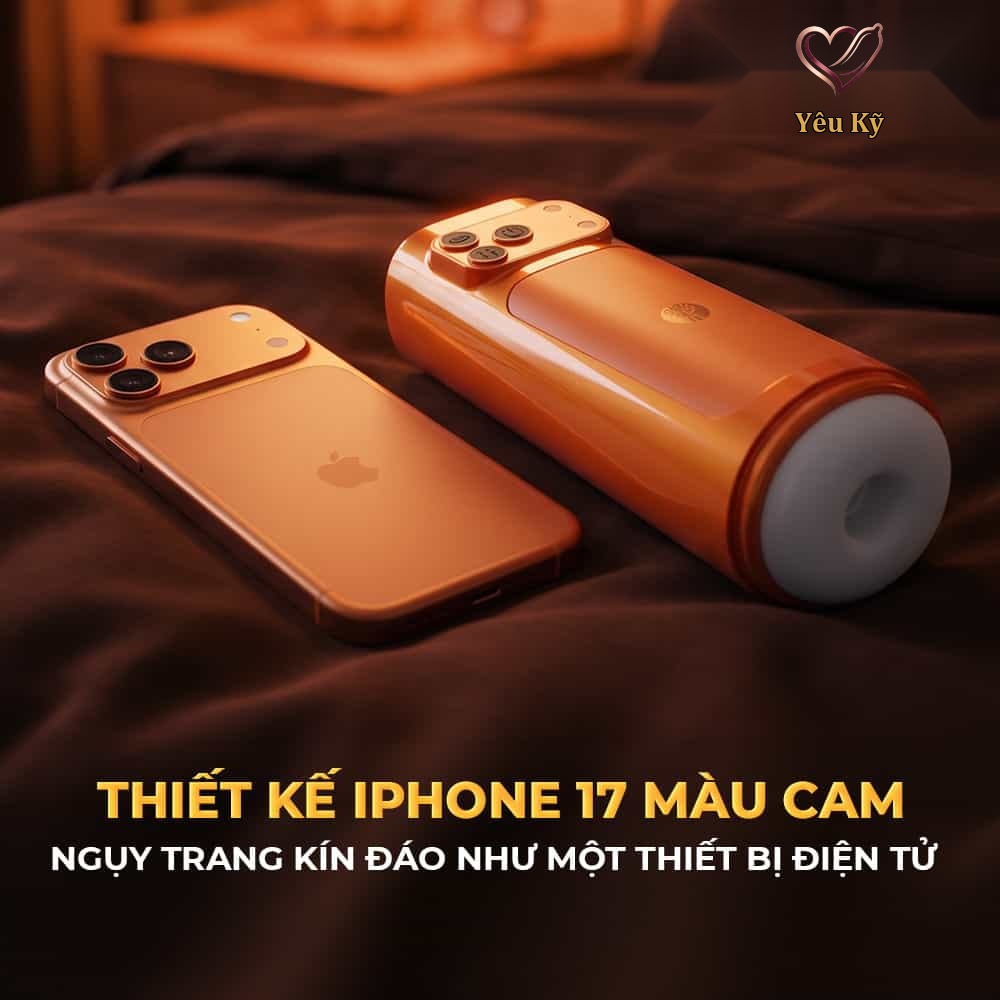 Âm đạo giả đa năng Galaku Sucking Cup 2in1 màu cam - Ảnh 4