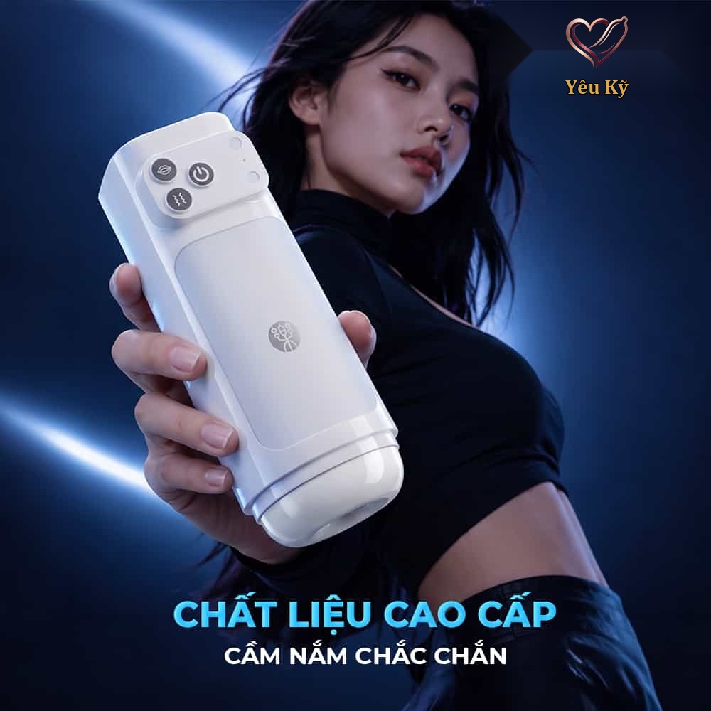 Âm đạo giả đa năng Galaku Sucking Cup 2in1 màu trắng - Ảnh 5