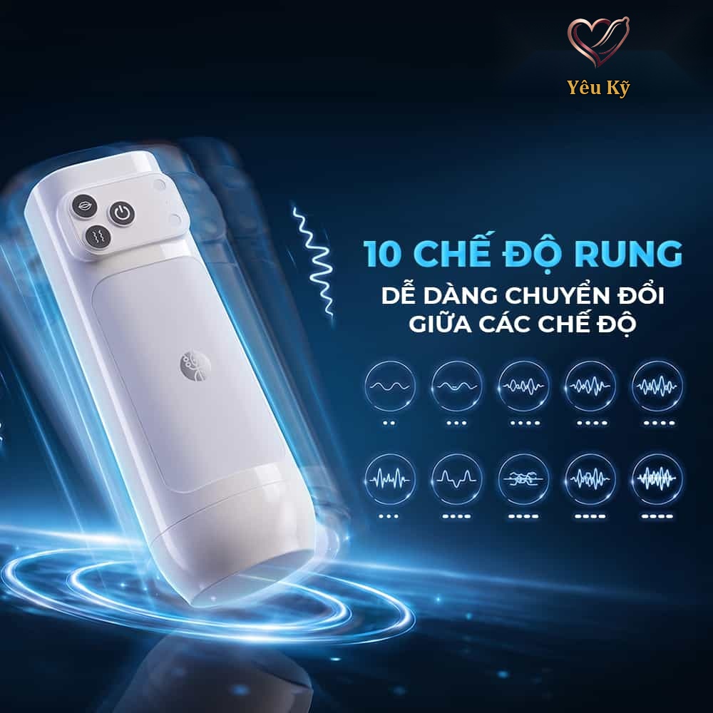 Âm đạo giả đa năng Galaku Sucking Cup 2in1 màu trắng - Ảnh 6