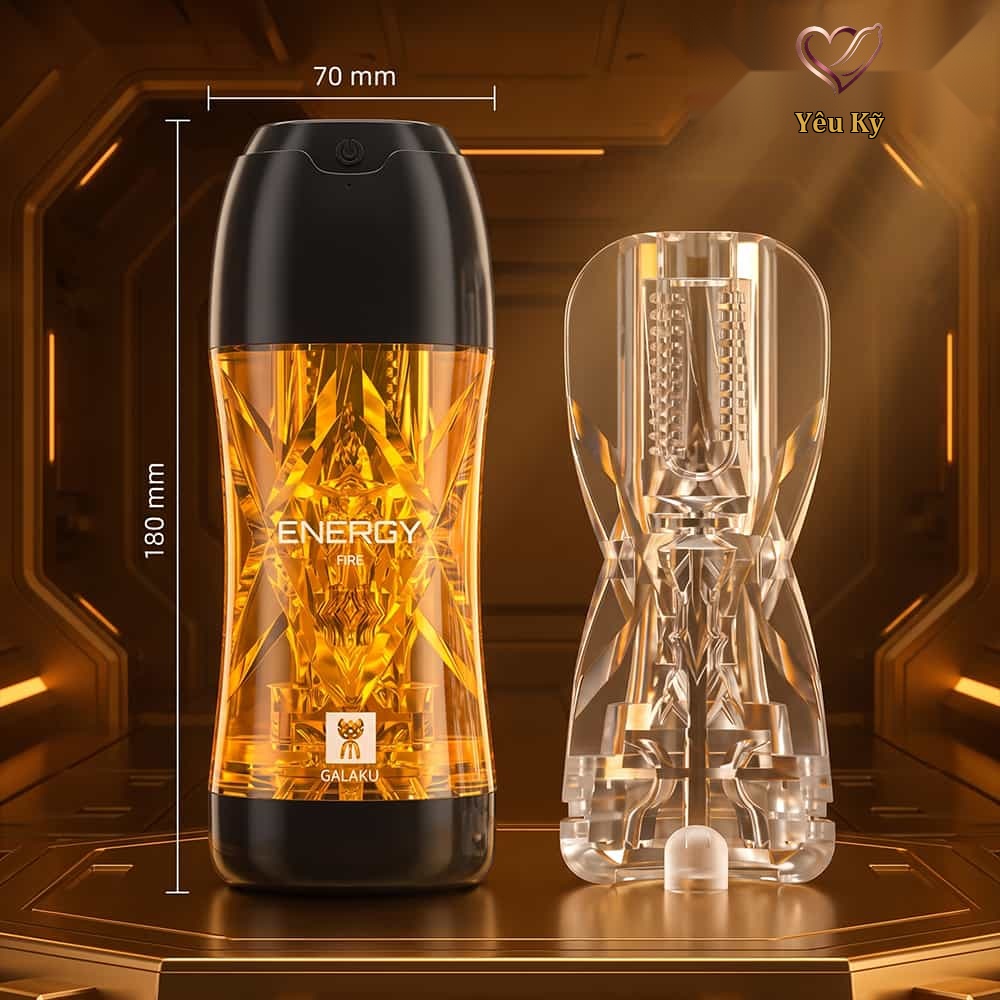 Âm đạo giả đa năng Galaku Touch In Energy Fire - Ảnh 2