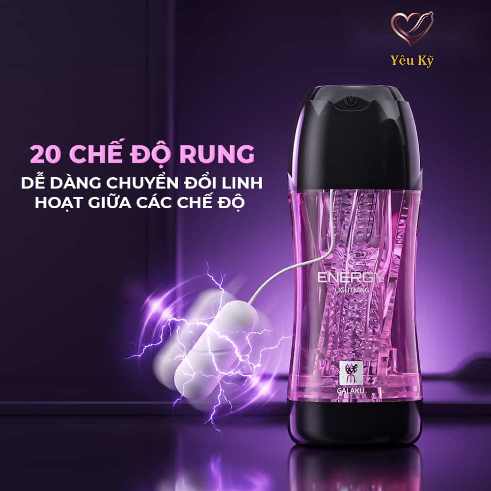 Âm đạo giả đa năng Galaku Touch In Energy Lightning - Ảnh 4