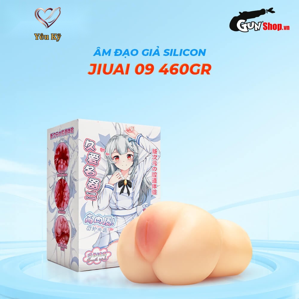 Âm đạo giả silicon Jiuai 09 460gr - Ảnh 3