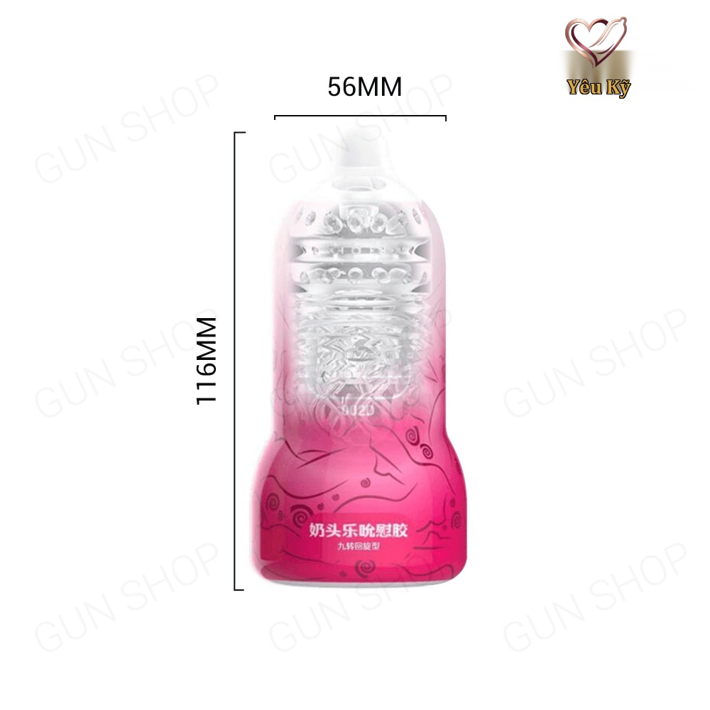 Âm đạo giả Leten Nipple Sucking Cup Pink - Ảnh 2