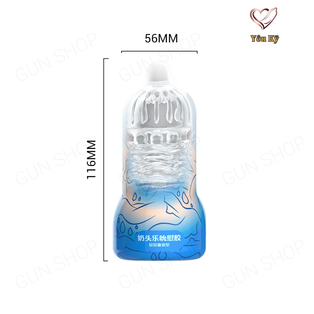 Âm đạo giả Leten Nipple Sucking Cup Blue - Ảnh 2