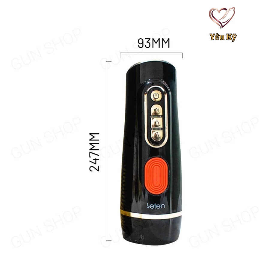 Âm đạo giả đa năng Leten Sucking & Vibrating Male Masturbator V3 - Ảnh 2