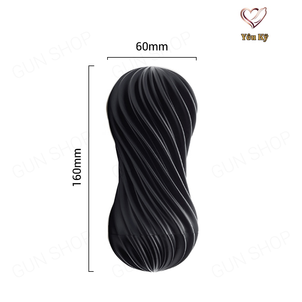 Âm đạo giả Tenga Moova Rocky Black - Ảnh 2