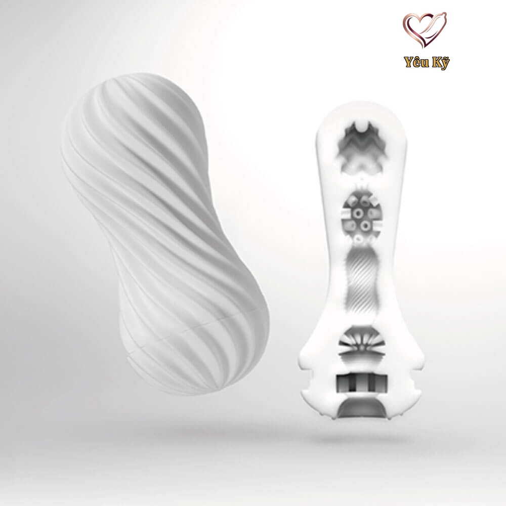 Âm đạo giả Tenga Moova Silky White - Ảnh 3