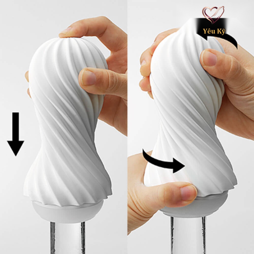 Âm đạo giả Tenga Moova Silky White - Ảnh 4