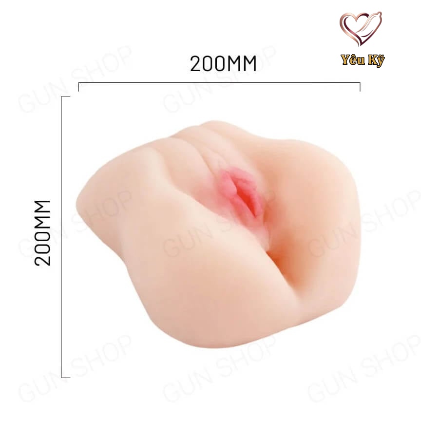 Âm đạo giả nguyên khối mông silicon Jiuai 2kg - Ảnh 2