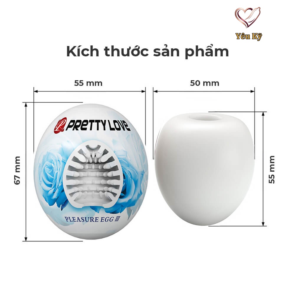 Âm đạo giả Pretty Love Pleasure Egg III - Ảnh 2