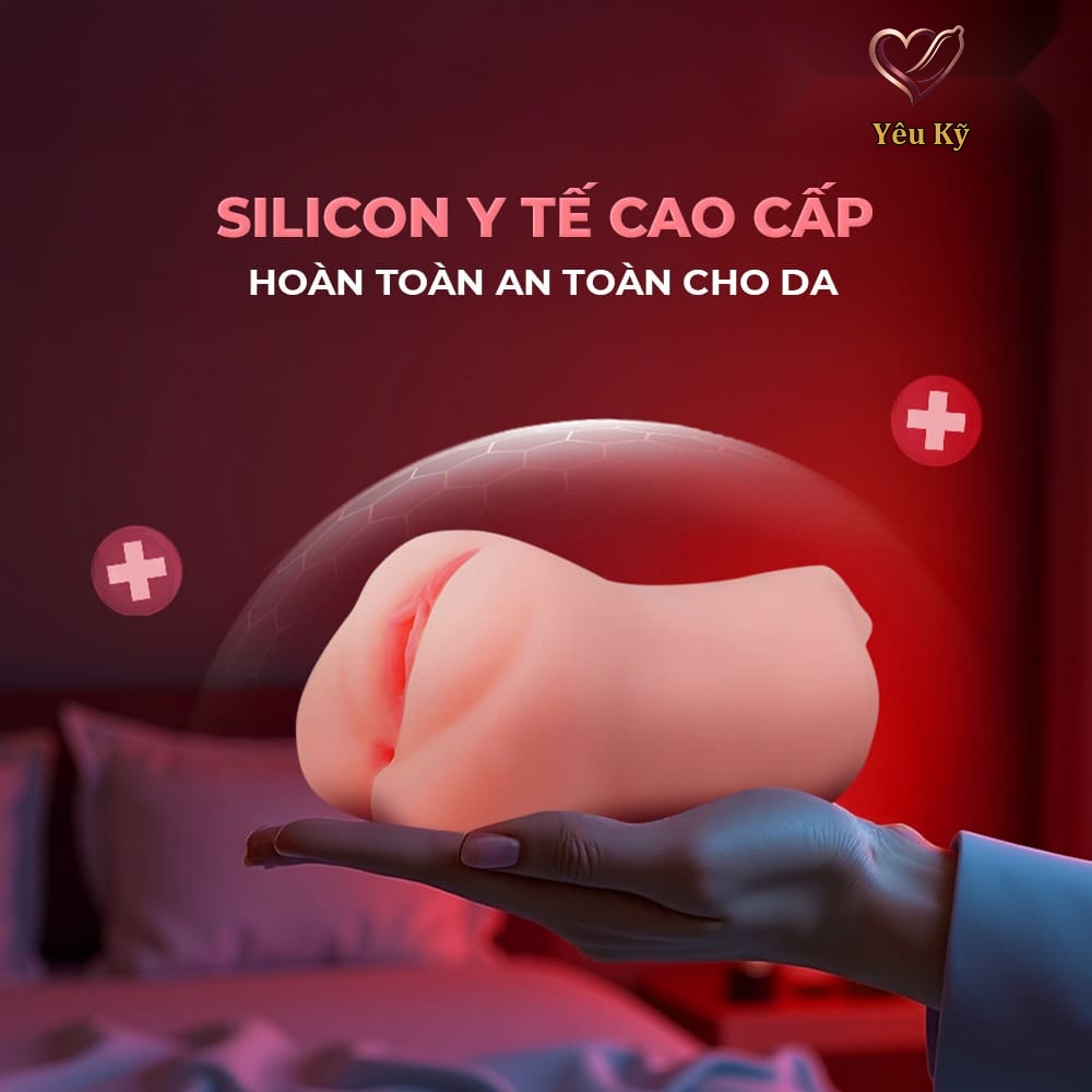 Âm đạo giả nguyên khối silicon Shelly Play Anus 530g - Ảnh 4