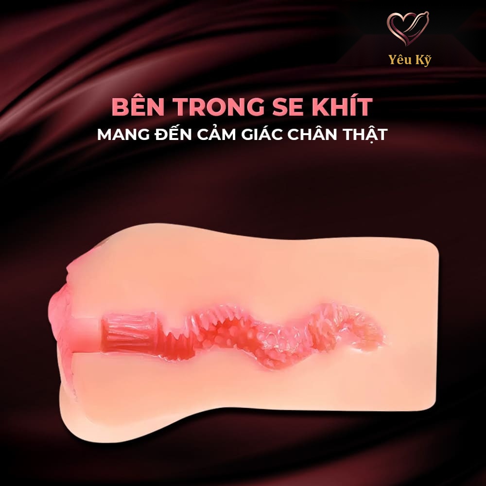 Âm đạo giả nguyên khối silicon Shelly Play Anus 530g - Ảnh 7