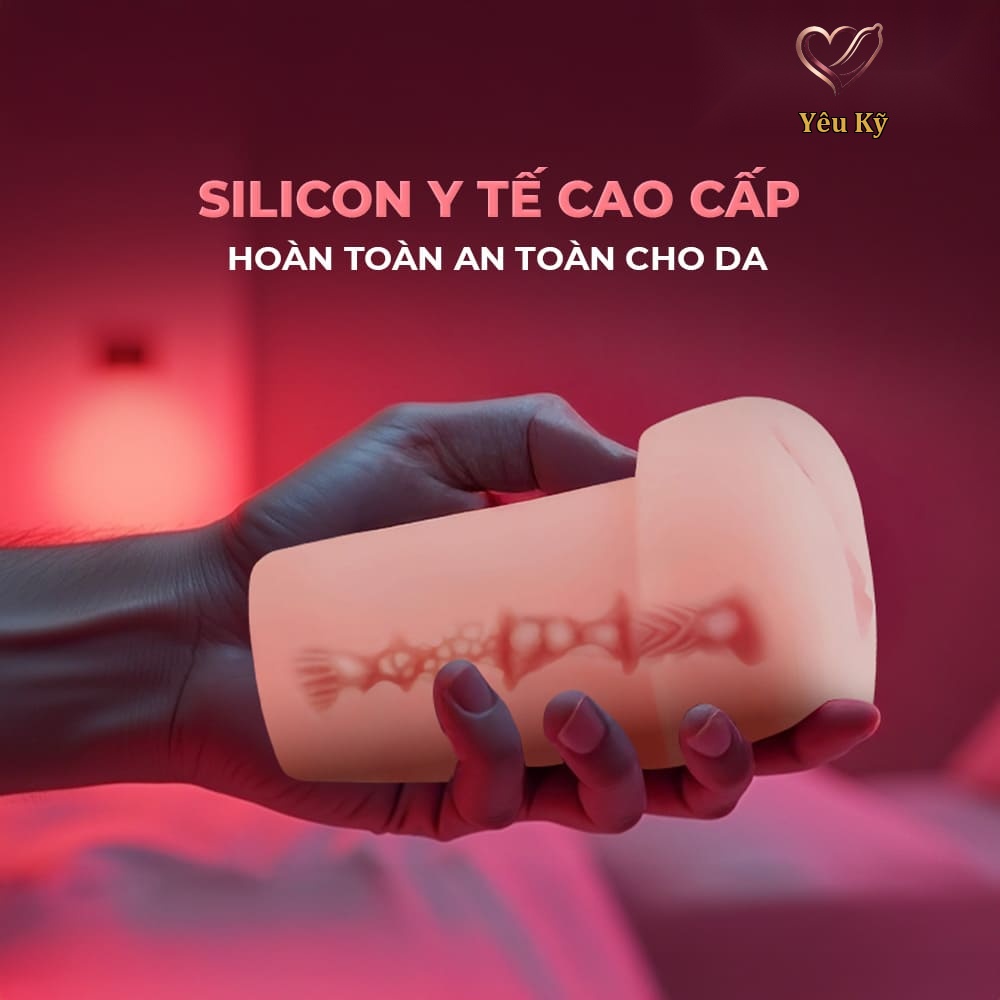 Âm đạo giả nguyên khối silicon Shelly Play Duce 390g - Ảnh 4
