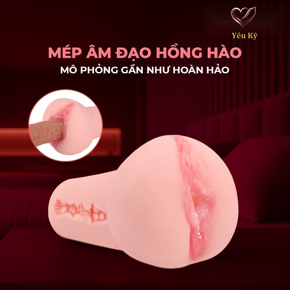Âm đạo giả nguyên khối silicon Shelly Play Duce 390g - Ảnh 5