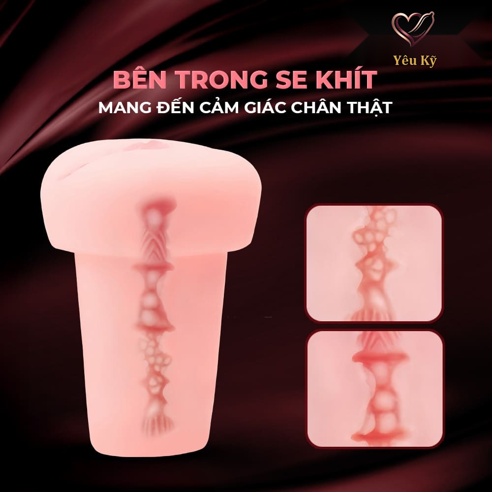 Âm đạo giả nguyên khối silicon Shelly Play Duce 390g - Ảnh 7