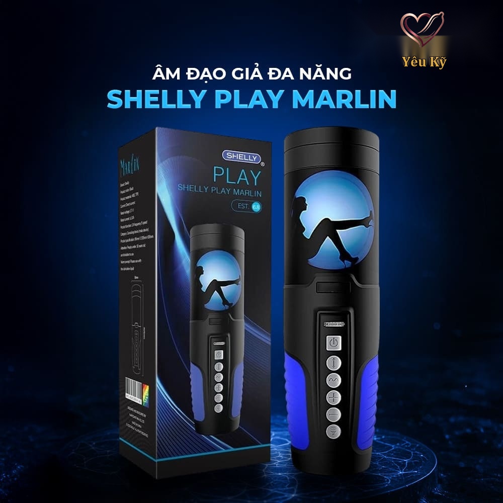 Âm đạo giả đa năng Shelly Play Marlin - Ảnh 3